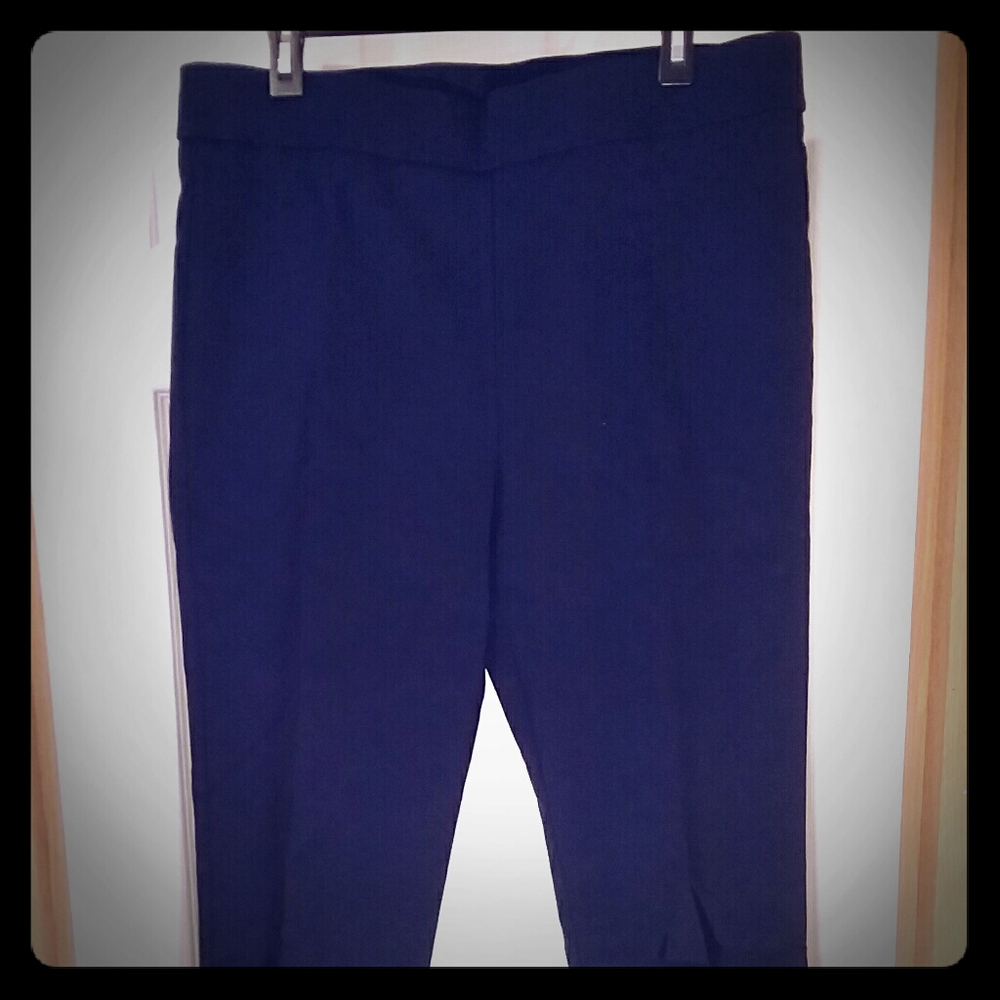 Midnight blue capri